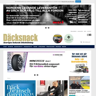 www.dackdebatt.se startsida 2025