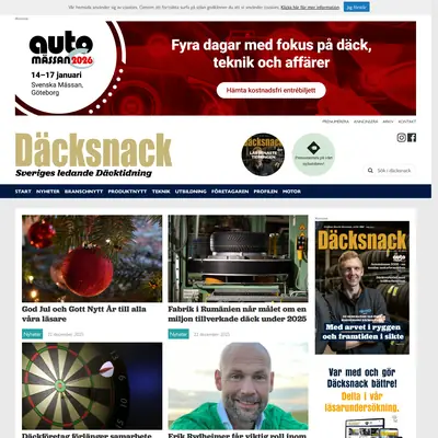 www.dackdebatt.se startsida 2026