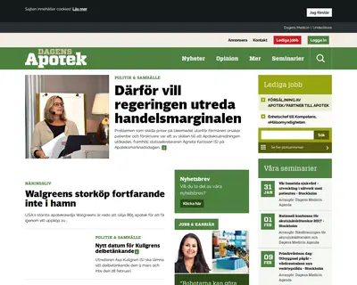 www.dagensapotek.se startsida 2017