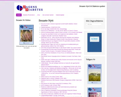 Diabetesvård startsida 2016