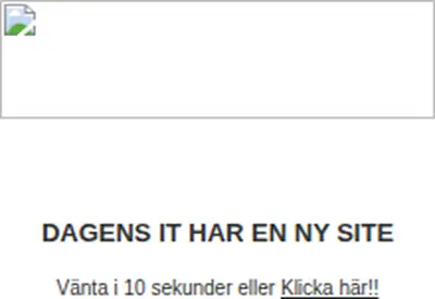 dagensit.se startsida 2000