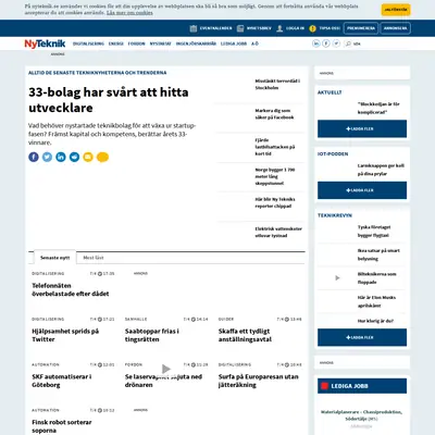dagensit.se startsida 2017