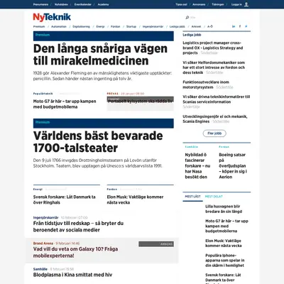 dagensit.se startsida 2019