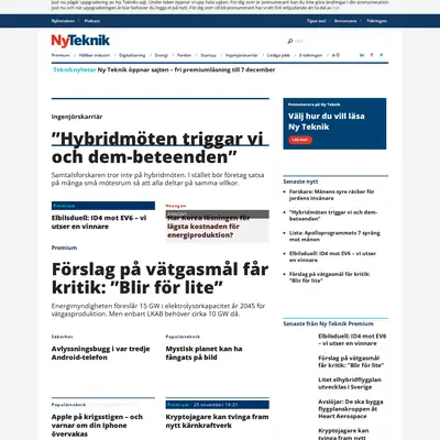 dagensit.se startsida 2021