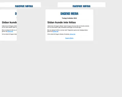 dagensmedia.se startsida 1998
