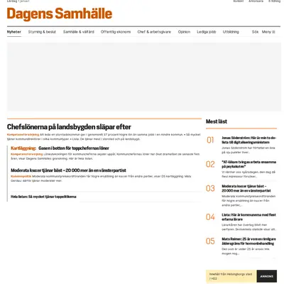 https://www.dagenssamhalle.se startsida 2022