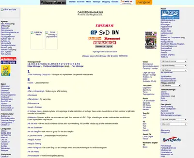 Det Bästa startsida 2008