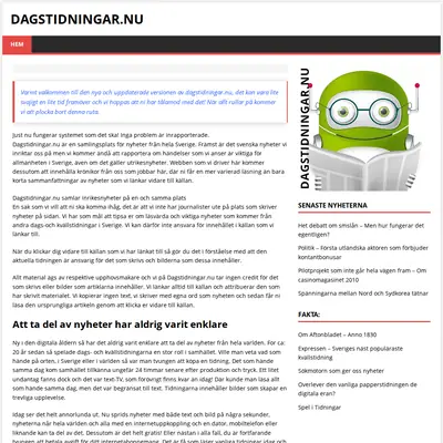 Det Bästa startsida 2016
