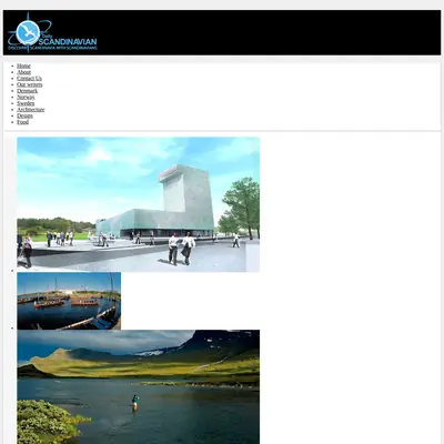The Scandinavian Daily startsida 2013