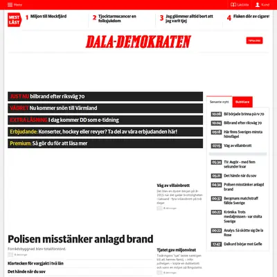 Lundademokraten startsida 2015