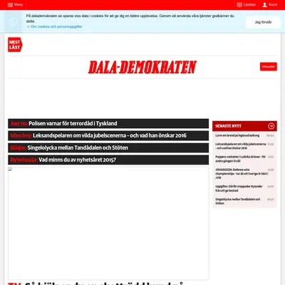 Lundademokraten startsida 2016
