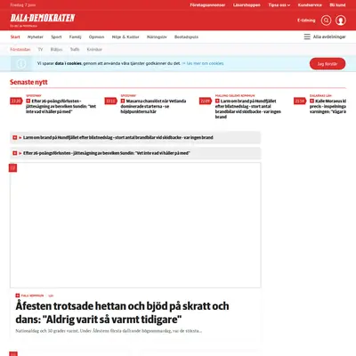 Lundademokraten startsida 2019
