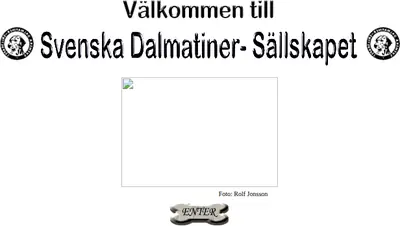 Dalmatiner - Kuriren startsida 2002