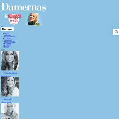 Damernas Värld startsida 2014