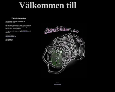 dansbilder.se startsida 2011