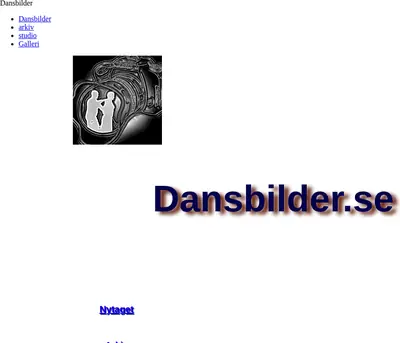 dansbilder.se startsida 2014