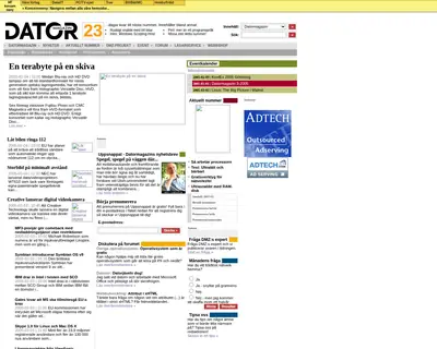 Datormagazin C64/128 startsida 2005