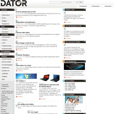Datormagazin C64/128 startsida 2010