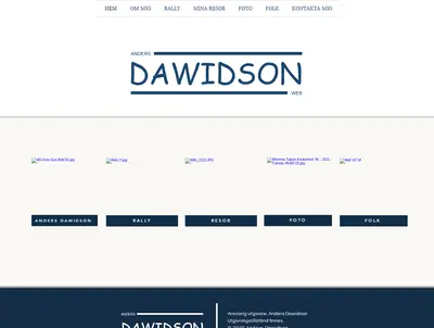 www.dawidson.se startsida 2025