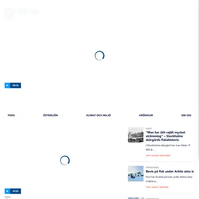 www.deepseareporter.se startsida 2022