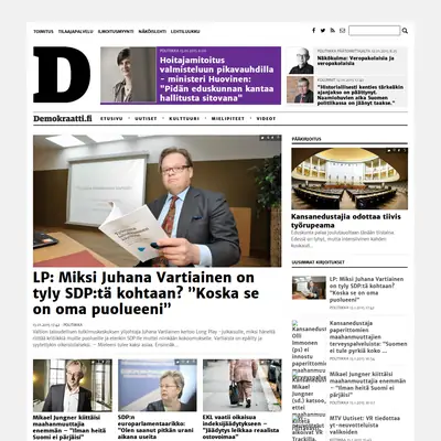 Demokraatti startsida 2015