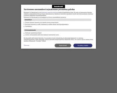 Demokraatti startsida 2021