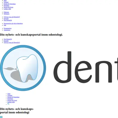 dental24.se startsida 2023