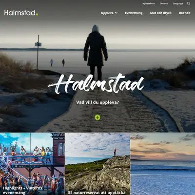 ENTRÉ HALMSTAD startsida 2020