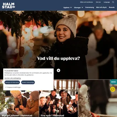 ENTRÉ HALMSTAD startsida 2026