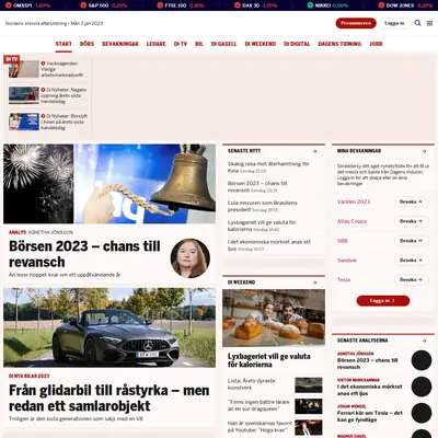 Di TV startsida 2023