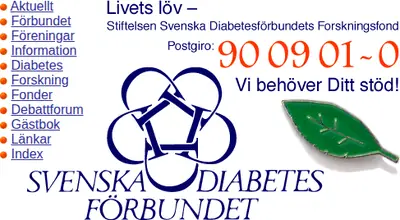 Diabetes startsida 2000