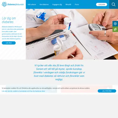 Diabetes startsida 2019