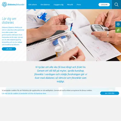 Diabetes startsida 2020
