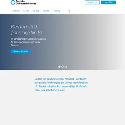 Diabetes startsida 2023