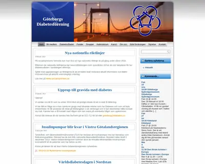 DIABETESBLADET startsida 2014
