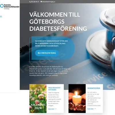 DIABETESBLADET startsida 2025