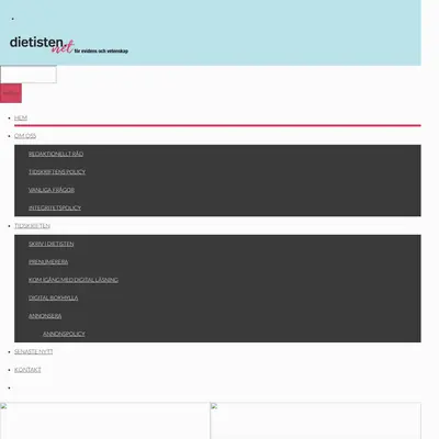 dietisten.net startsida 2020