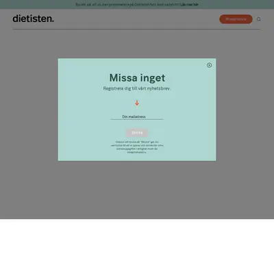 dietisten.net startsida 2025