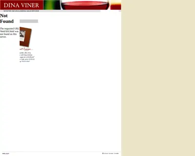 DINA VINER startsida 2005