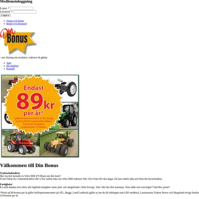 www.dinbonus.se startsida 2013