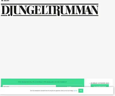 Djungeltrumman startsida 2021