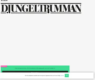 Djungeltrumman startsida 2022
