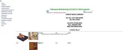 Djurens Värld startsida 2003