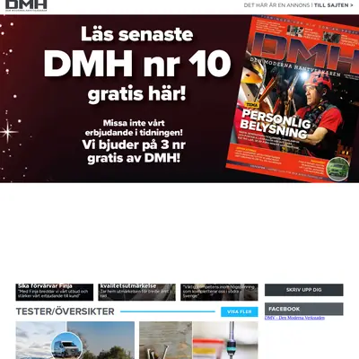 DEN MODERNA HANTVERKAREN startsida 2026