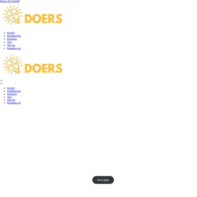 Doers Magazine startsida 2026