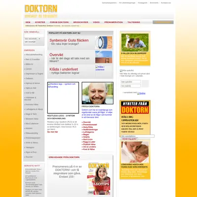 Doktorn.com startsida 2010