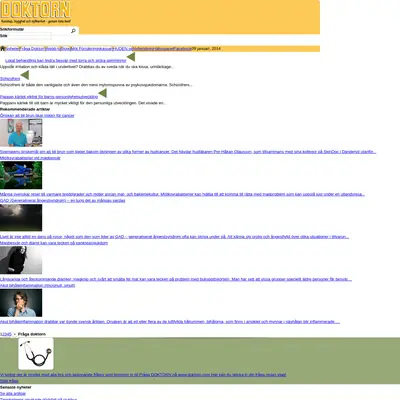 Doktorn.com startsida 2014