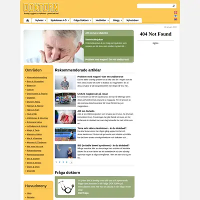 Doktorn.com startsida 2015