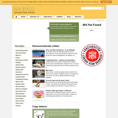 Doktorn.com startsida 2016