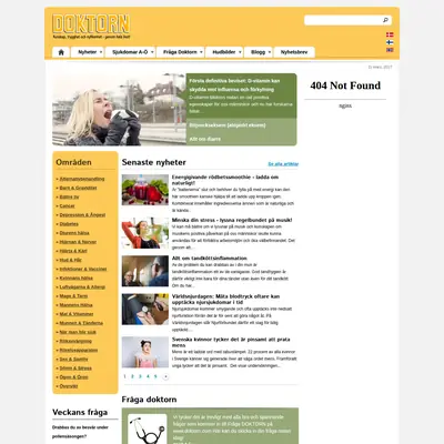 Doktorn.com startsida 2017